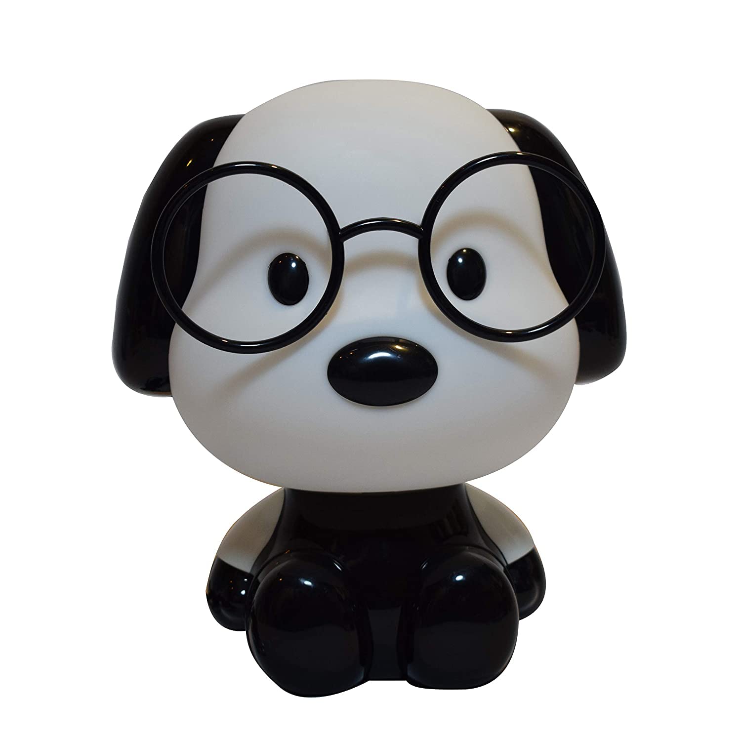Cute Big Dog Night Lamp black
