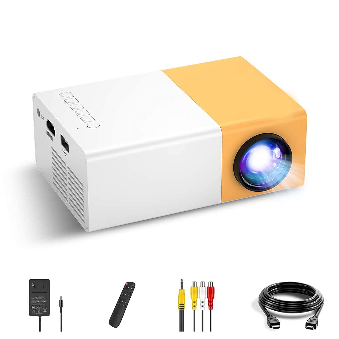 Yellow LED Projector
