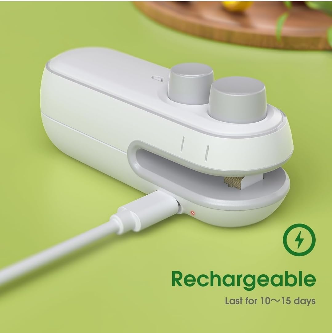 USB rechargeable bag sealer