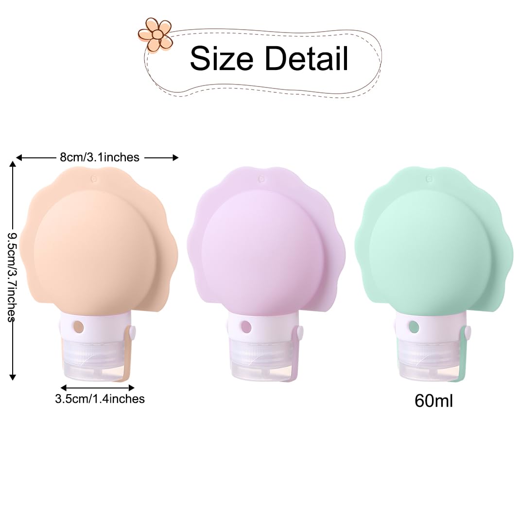 Wide mouth silicone bottle being filled with shampoo, showing convenient refill design