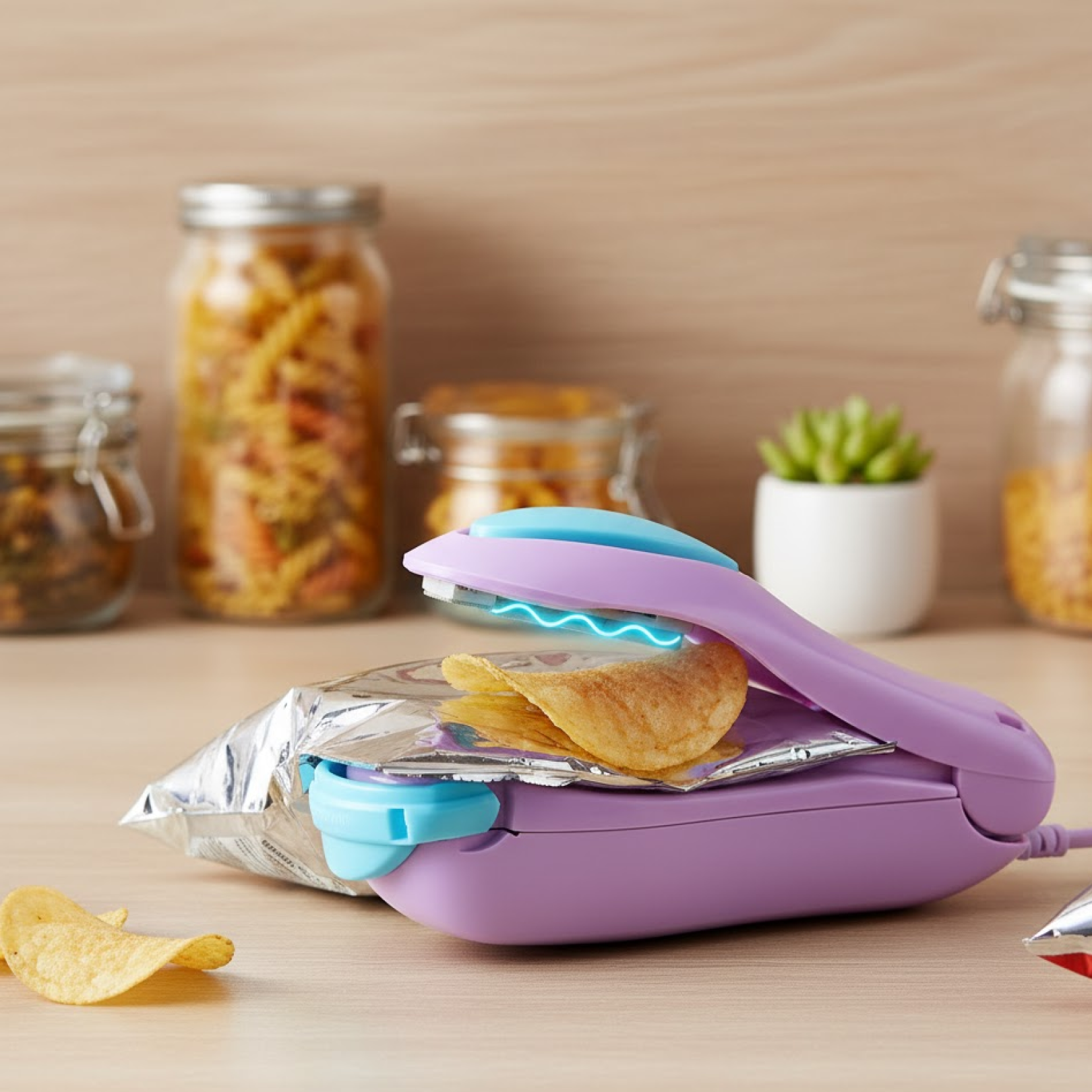  Hand Held Mini Sealing Machine - scale