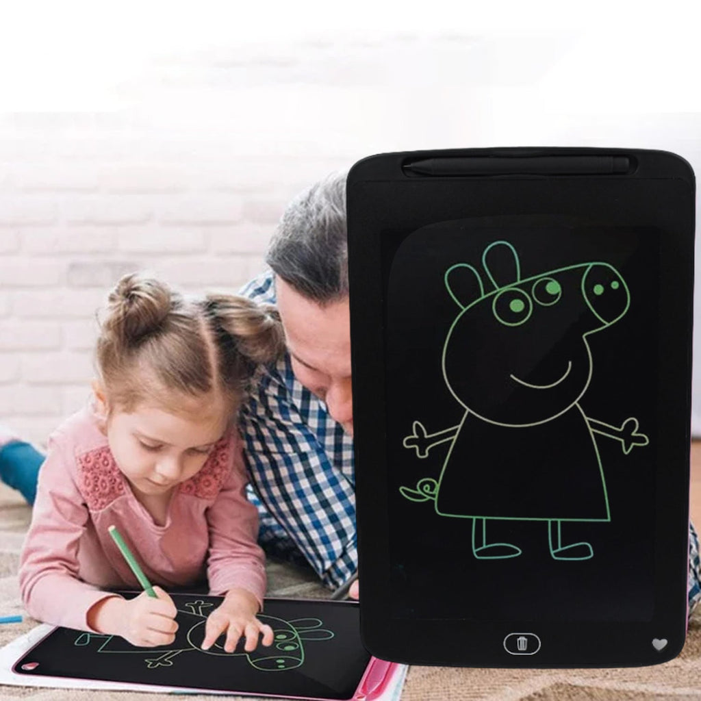 Portable LCD Writing Board Slate  Digital Notepad with Pen  for Kids 10 inch