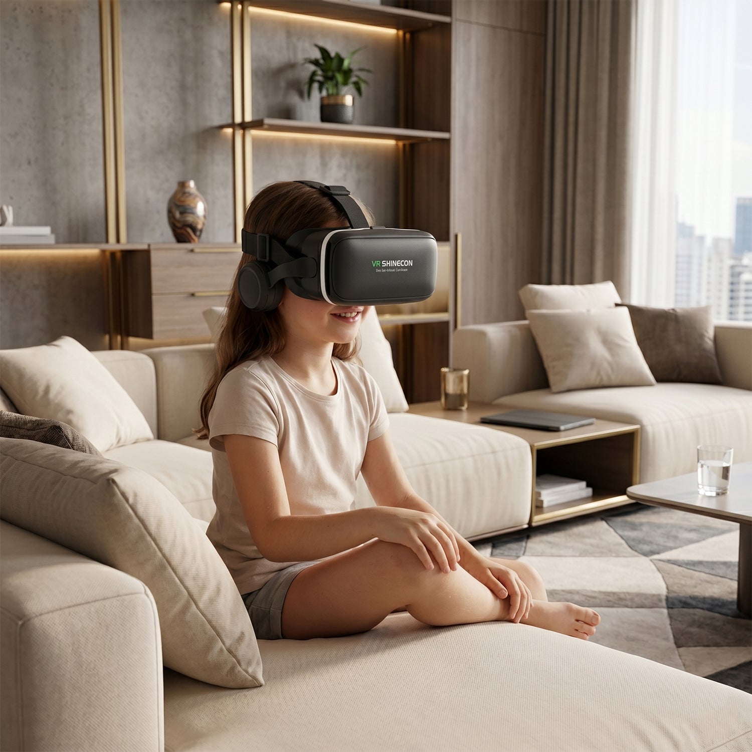 3D / HD VR Box Glasses Headset for iOS for Android Smartphone  (1 Pc)