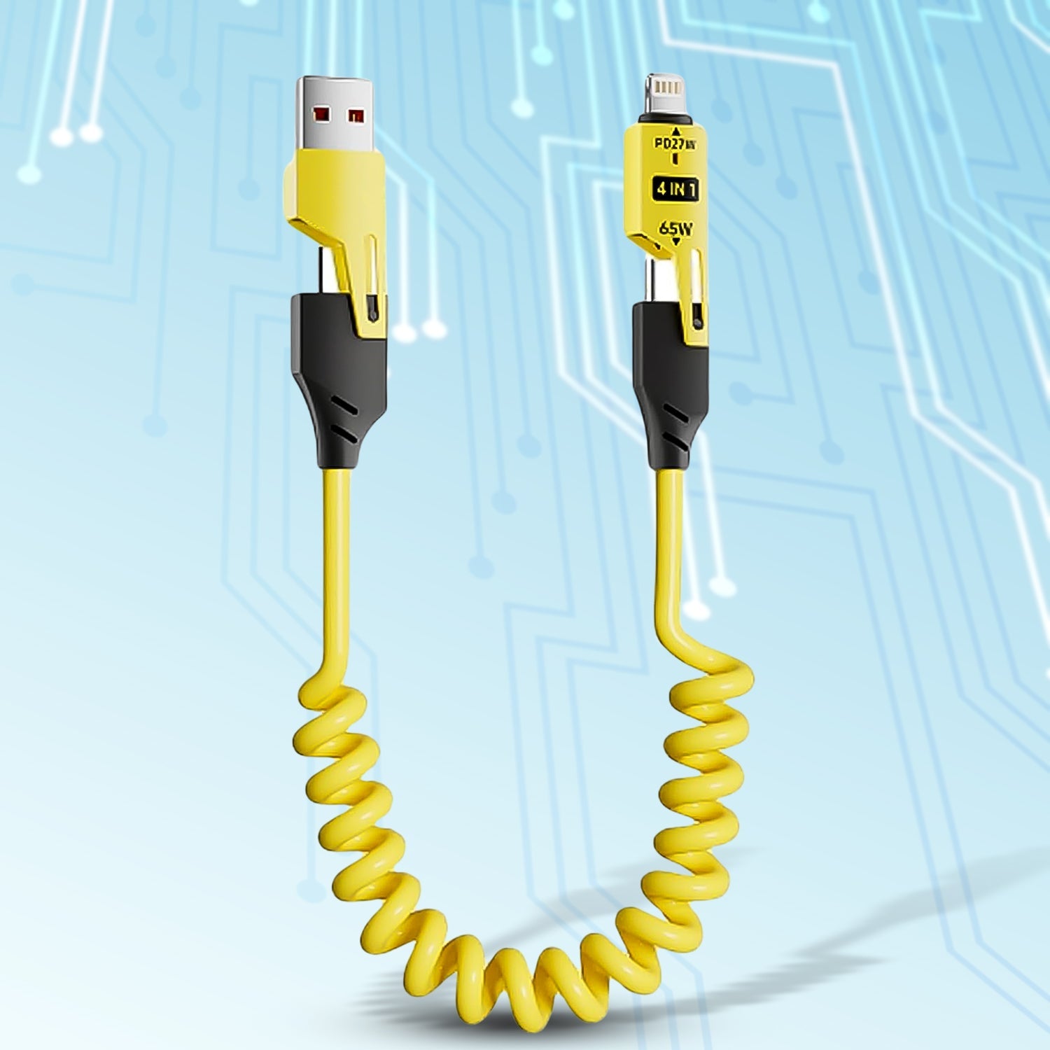 Yellow USB Cable