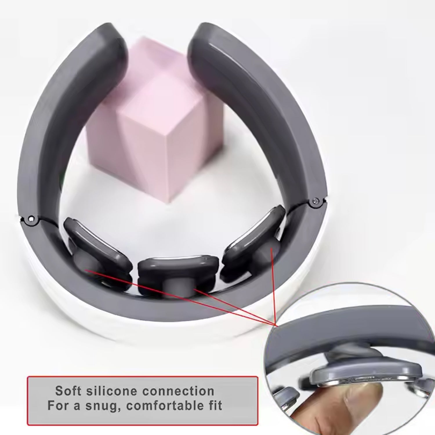 6 Heads Smart Electric Neck and Back Pulse Massager