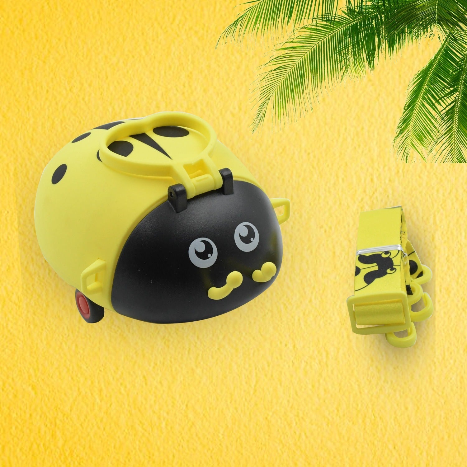 Cute Plastic Bug Shape Water Bottle1