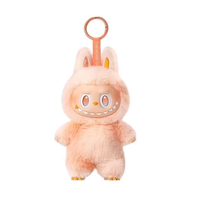 Orange color labubu