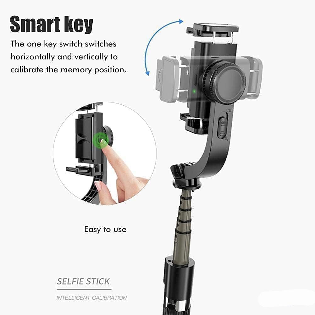 Smart key mechanism for a selfie stick with WeFly branding