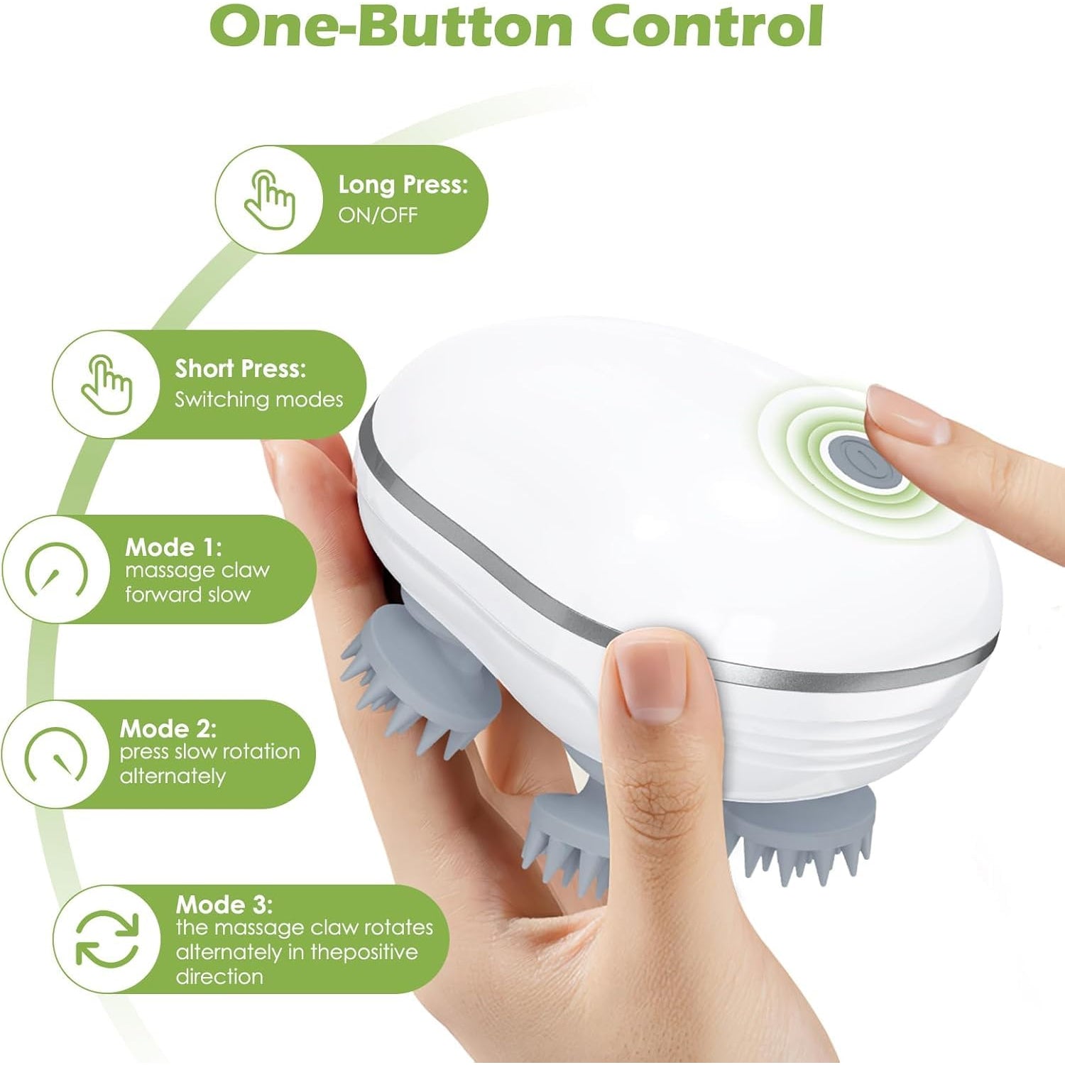 Smart Electric Scalp Massager (1 Pc)